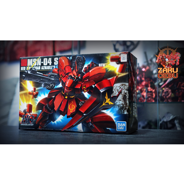 Bandai 1 144 Hg Uc Msn 04 Sazabi 0 Zaku Cebu Cebu S Home To The Biggest Gundam Hobby Online Shop With The Widest Selection Of Gunpla Kits On The Island