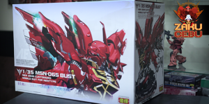 Hui Yi (BSC) 1/35 MSN-06S Sinanju Headbust with LED, Metal Parts, & Mechanical Base