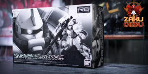 Premium Bandai 1/144 RG MS-06R-1A Shin Matsunaga’s Zaku II