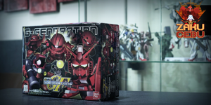 Bandai Super Deformed SD G Generation F Char’s 5 in 1 Pack