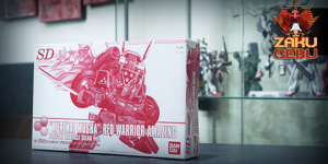 Premium Bandai Super Deformed SD Kurenai Musha Red Warrior Amazing