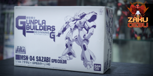 Premium Bandai 1/144 HG GPB MSN-04 Sazabi (GBP Color Ver.)