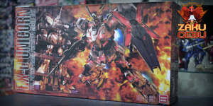 Daban Model 1/100 MG RX-0 Unicorn Gundam with MS Cage