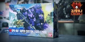 Bandai 1/144 HG GB GPB-06F Super Custom Zaku F2000