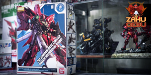 Gundam Base Limited 1/100 MG Sinanju (Mechanical Clear)