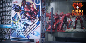Gundam Base Limited Super Deformed SD UC Full Armor Unicorn Gundam & Neo Zeong (Clear Color)