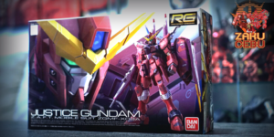 Bandai 1/144 RG Justice Gundam #09