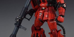 PRE ORDER: GK Hobby 1/100 MG MS-06R High Mobility Type J. Ridden’s Zaku II Ver. Side 3 Resin Conversion Kit (Refined Recast)