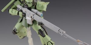 PRE ORDER: Side 3 1/100 MG Zaku II Sniper Rifle Full Resin Kit (Original Cast)