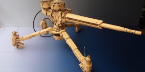 PRE ORDER: Super G 1/100 MG Zaku Thunderbolt Big Gun Full Resin Kit (Refined Recast)