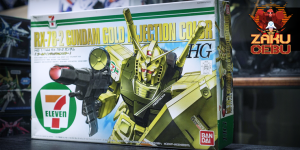 Bandai 1/144 HG RX-78-2 Gundam 7/11 Gold Injection Color Ver.