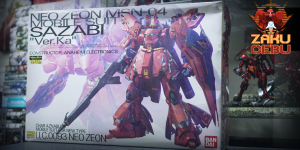 Bandai 1/100 MG MSN-04 Sazabi Ver Ka with Premium Waterslide Decals