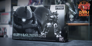 Premium Bandai 1/144 RG MS-06R-1A Black Tri-Stars Zaku II