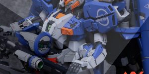 PRE ORDER: AOK Silveroaks 1/100 MG EX-S Gundam Resin Conversion Kit (Original Cast)