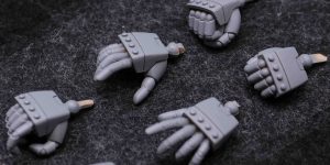 PRE ORDER: AOK Silveroaks 1/100 MG Styling Hands Full Resin Kit Type D (Original Cast)