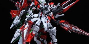 PRE ORDER: Stickler Studios 1/100 MG GNT-0000 00 Qan[T] Resin Conversion Kit with Optional GNR-001E GN-Arms Type E (Original Cast)