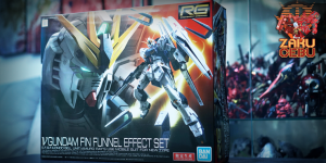 Premium Bandai 1/144 RG Nu Gundam Fin Full Effect Set