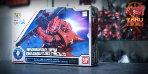 Gundam Base Limited 1/144 HG Char Aznable’s Zaku II [Metallic]