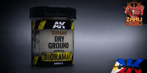 AK Interactive Diorama Series Terrains Dry Ground 250 mL