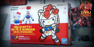 Bandai Super Deformed SD Ex Standard Hello Kitty / RX-78-02 Gundam