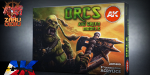 AK Interactive 3rd Generation Acrylic Box Set – Orcs and Green Creatures