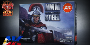 AK Interactive 3rd Generation Acrylic Box Set – Non Metallic Metal: Steel