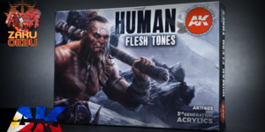 AK Interactive 3rd Generation Acrylic Box Set – Human Flesh Tones