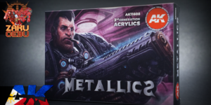 AK Interactive 3rd Generation Acrylic Box Set – Metallics Colors