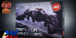 AK Interactive 3rd Generation Acrylic Box Set – Grey for Spaceships