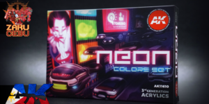 AK Interactive 3rd Generation Acrylic Box Set – Neon Colors