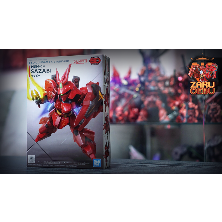 Bandai Super Deformed Sd Ex Standard Msn 04 Sazabi Zaku Cebu Cebu S Home To The Biggest Gundam Hobby Online Shop With The Widest Selection Of Gunpla Kits On The Island