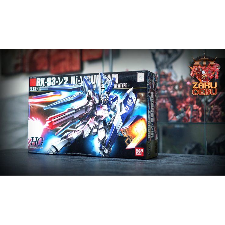 Bandai 1/144 HGUC RX-93-V2 Hi-Nu Gundam #095 | Zaku Cebu | Cebu's Home ...